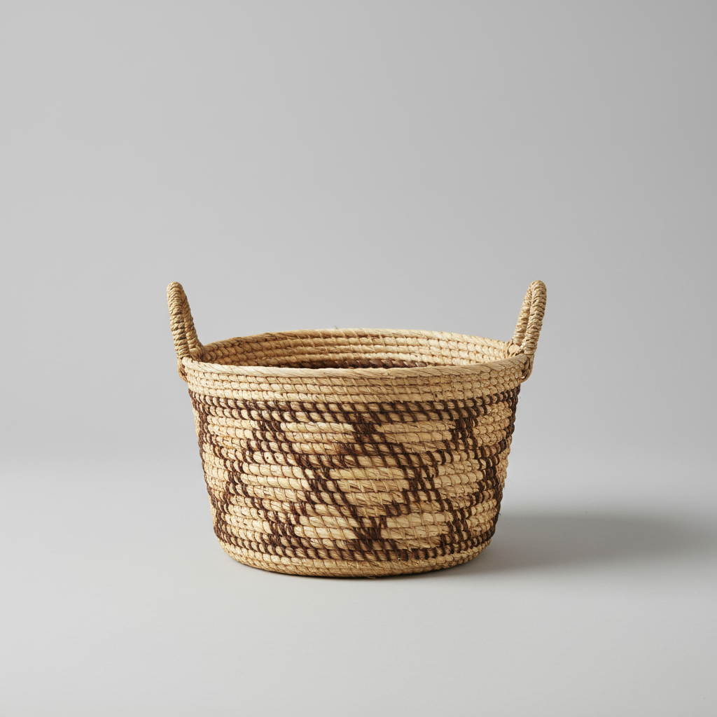 Panier de Rangement Tissé à la Main