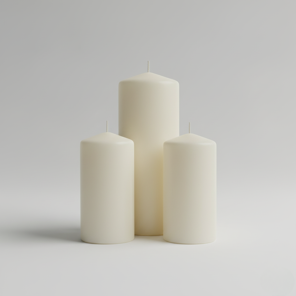 Ensemble de Bougies Piliers