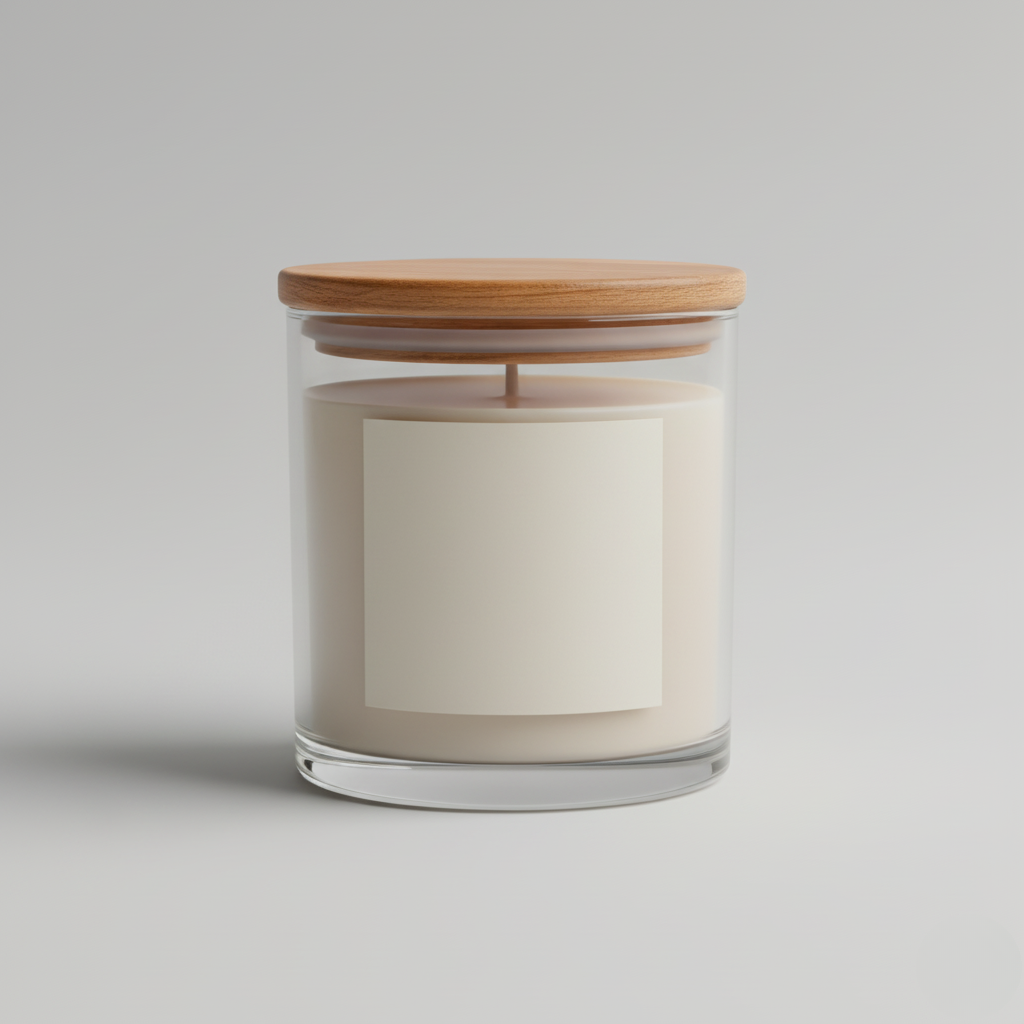 Bougie en Pot de Verre