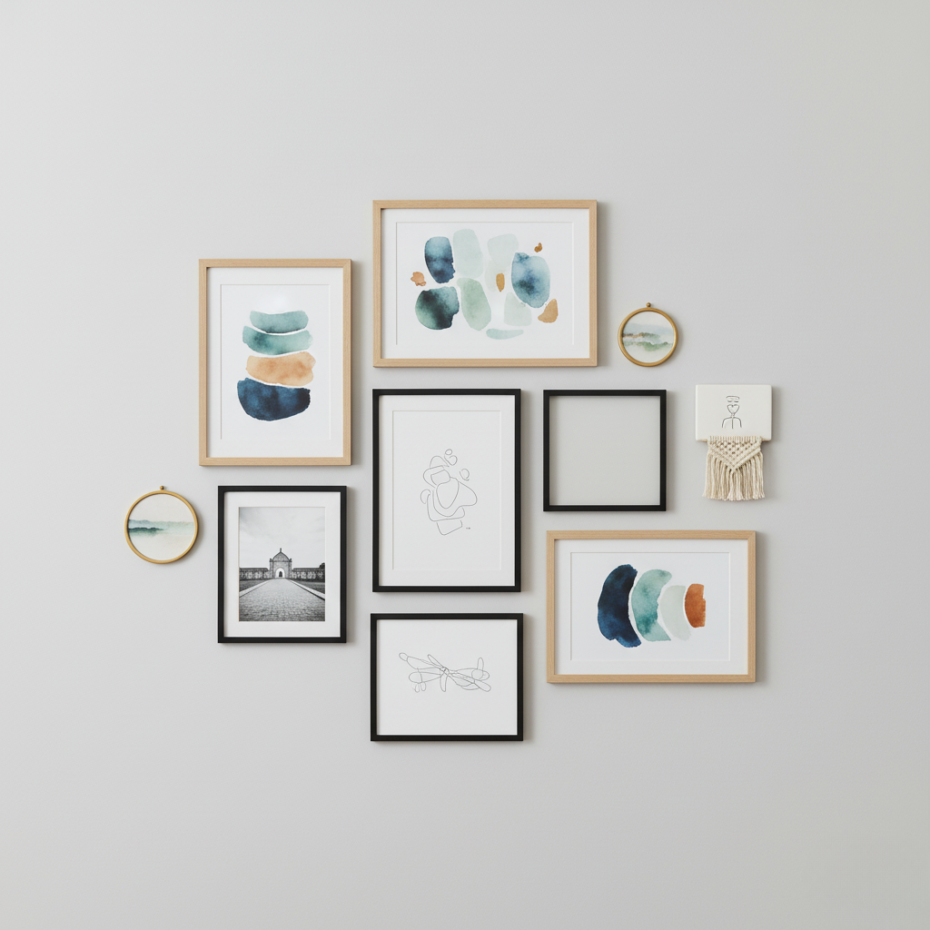 Ensemble de Cadres Galerie Murale